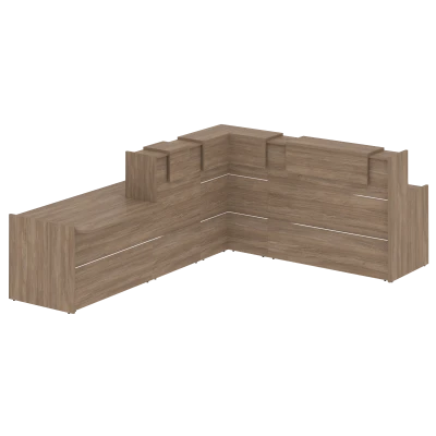 Onix/Оникс Ресепшн O.R-K-34 Дуб аризона 3180*2600*1187