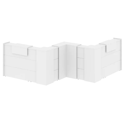 Onix/Оникс Ресепшн O.R-K-35 Белый бриллиант 3139*3139*1187