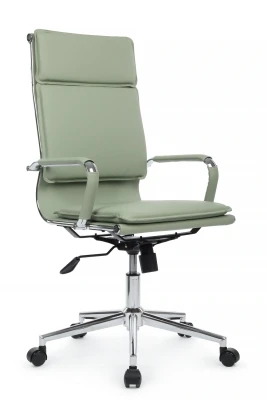 Кресло для руководителя Riva Хьюго / Hugo RCH 6003-1SE зелёная экокожа