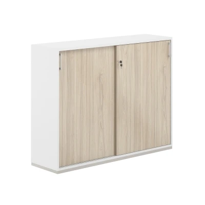 Шкаф-купе 3 ур. 1438х400х1111/ AG.245.WH.WH.AR/ корпус: белый, топ-дно: белый, фасады:ак.равелло