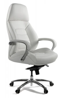 Кресло для руководителя Norden Порше / Porsche F181 ivory leather белая кожа